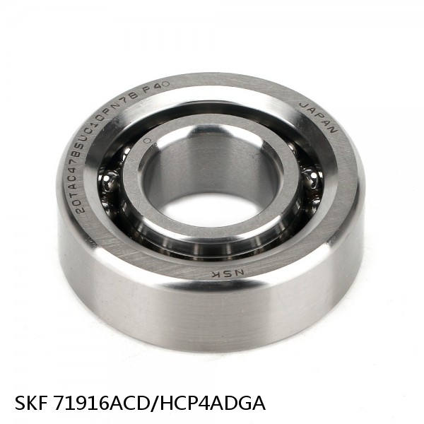 71916ACD/HCP4ADGA SKF Super Precision,Super Precision Bearings,Super Precision Angular Contact,71900 Series,25 Degree Contact Angle #1 small image