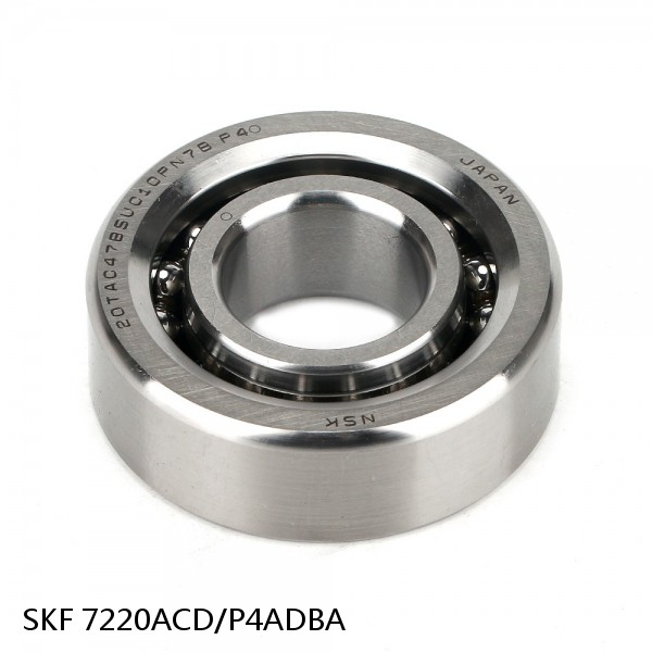 7220ACD/P4ADBA SKF Super Precision,Super Precision Bearings,Super Precision Angular Contact,7200 Series,25 Degree Contact Angle #1 small image