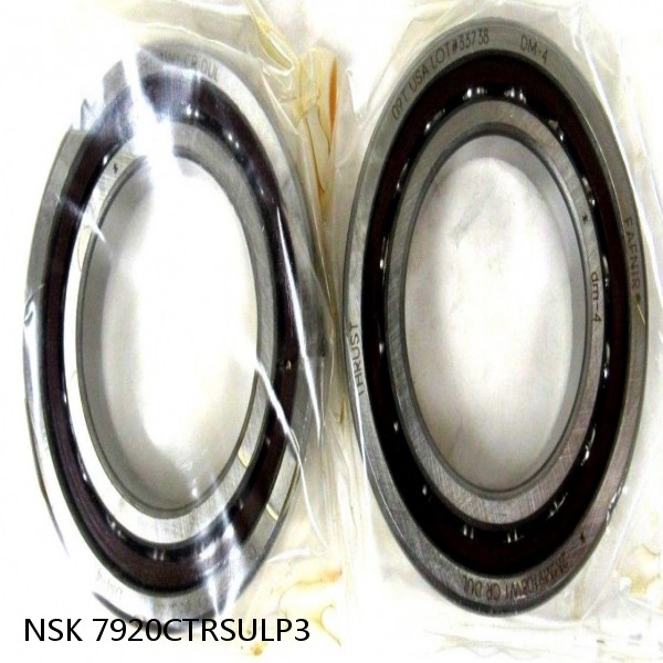 7920CTRSULP3 NSK Super Precision Bearings #1 small image