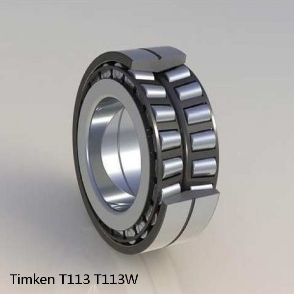 T113 T113W Timken Thrust Tapered Roller Bearing #1 image